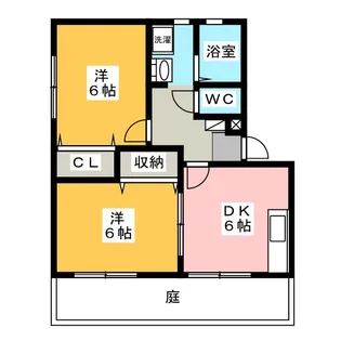 ルミエール【1階】の間取り