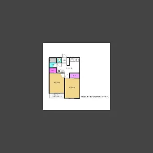 元島田荘A【1階】の間取り