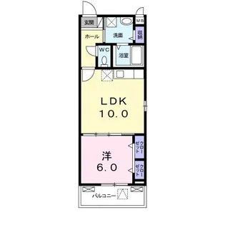 プロムナード X【2階】の間取り