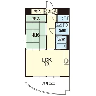 インフィニティ130E【4階】の間取り