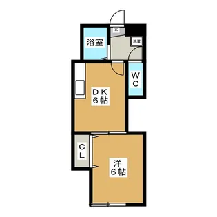 イムーブル四季【3階】の間取り