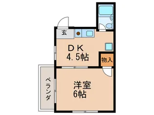グランコ-ト都島【5階】の間取り
