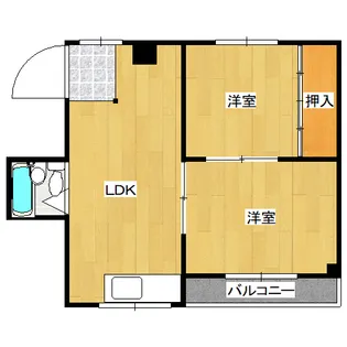 大阪府豊中市千成町3【マンション】の間取り