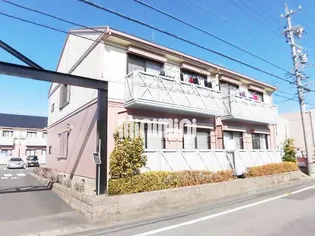 ランディングプレイス B【2階】の外観