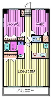 新田第11ビル【11階】の間取り