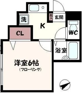 アネックススギモト【1階】の間取り