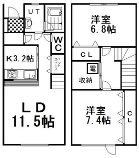 ホワイトステージ7番館の間取り