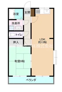 ユーミー清道【1階】の間取り