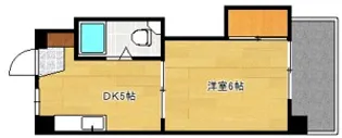 和秀三篠ビル【4階】の間取り