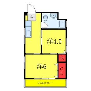 佐藤マンション【3階】の間取り