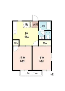 エレガント東浦和II【2階】の間取り