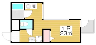 ラインハイツセト【6階】の間取り