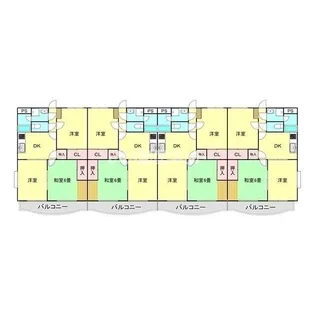 ベルフォーレ壱番館【2階】の間取り