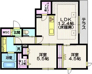(仮称)等々力3丁目メゾン【1階】の間取り