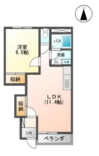 ハイム ドルチェ【2階】の間取り