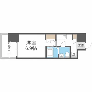 大阪府大阪市福島区吉野2【マンション】の間取り