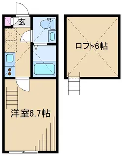 アザーレ・プラネ日吉【2階】の間取り