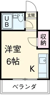 ホワイトハウス【1階】の間取り