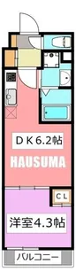 東京都北区滝野川3【マンション】の間取り