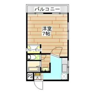 メルポート出汐【6階】の間取り