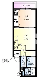 大阪府大阪市東淀川区下新庄2【アパート】の間取り