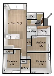 山形県山形市あこや町1【一戸建】の間取り