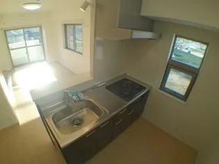 プランドール・K【3階】のキッチン