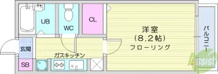 CASA茉莉花2【1階】の間取り