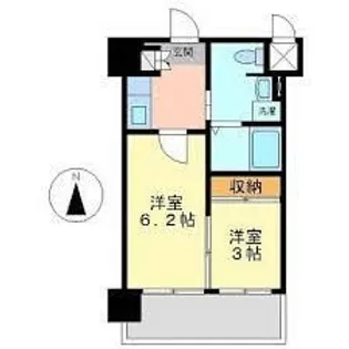 アメニティ香椎宮前【3階】の間取り