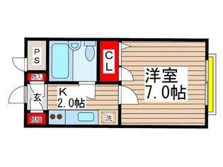 花ハウス【2階】の間取り