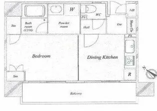 菱和パレス音羽弐番館【4階】の間取り