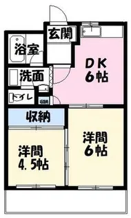 ピースI【1階】の間取り