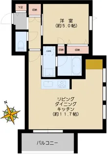 アーク千駄木【3階】の間取り