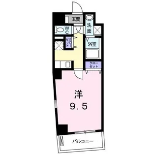 メゾン・ド・ジオーレ【5階】の間取り