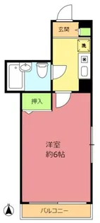 望月ビル【3階】の間取り