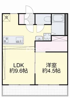 岡山県岡山市北区富田【マンション】の間取り