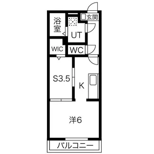 Cuore II【1階】の間取り