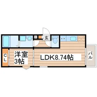 REGALEST太子堂駅前【3階】の間取り