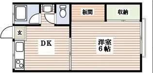 サンレジデンス【1階】の間取り