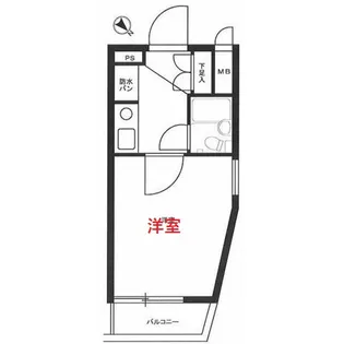東京都大田区南馬込2【マンション】の間取り