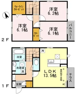 Colline【2階】の間取り