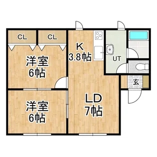 スターライト【1階】の間取り