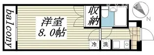 ジュネパレス柏第25【1階】の間取り