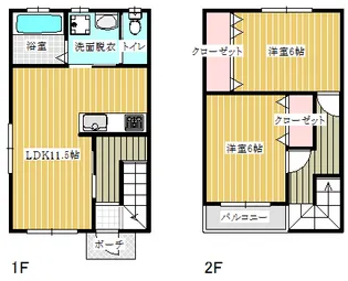 シティアビタマキCの間取り