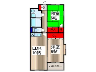 プリムヴェ-ル【3階】の間取り