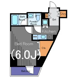 ブライズ駒澤【3階】の間取り