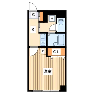 アンプルール フェール マナ【1階】の間取り