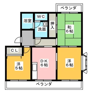 ムスカリIIA【2階】の間取り