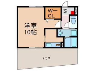 ハイツオ-キッド【1階】の間取り