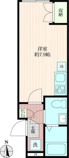 milu【4階】の間取り